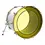 Remo Remo 18" Powerstroke 3 Colortone Bass Drum Head, Yellow
