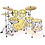 Remo Remo 8" Emperor Colortone Drum Head, Yellow