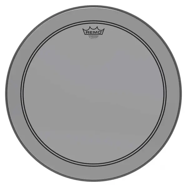 Remo Remo 18" Powerstroke 3 Colortone Bass Drum Head, Smoke