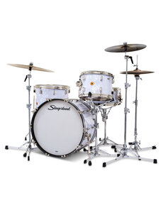 Slingerland Slingerland Radio King 22" Drum Kit, White Marine Pearl w/ Matching Snare