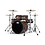 DW Drums DW Collectors Series 22" Pure Walnut Drum Kit, Satin Natural
