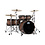 DW Drums DW Collectors Series 22" Pure Walnut Drum Kit, Satin Natural