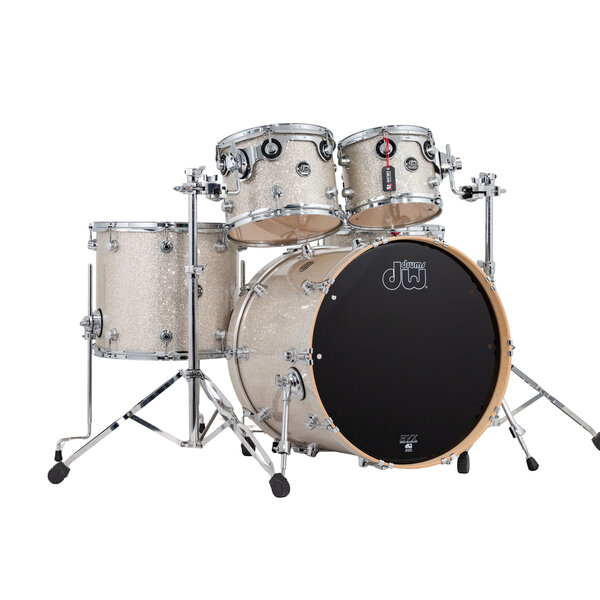 DW Drums DW Performance 22" Drum Kit, Broken Glass