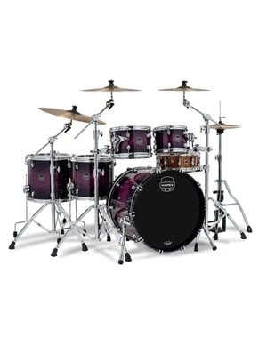 Mapex Mapex Saturn VI Studioease 22" Drum Kit, Royal Purple Burst