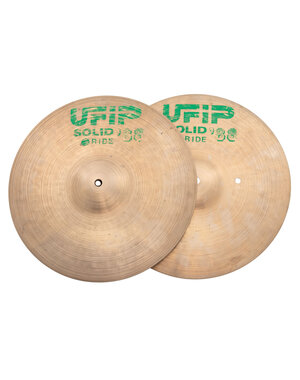 Ufip Ufip Solid Ride 88 13" Medium Hi Hat Cymbals