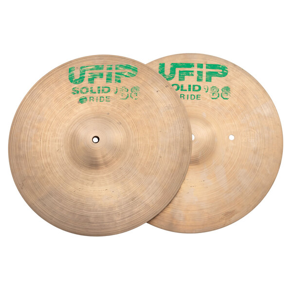 Ufip Ufip Solid Ride 88 13" Medium Hi Hat Cymbals