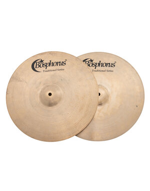 Bosphorus Bosphorus Traditional 15" Dark Hi Hat Cymbals
