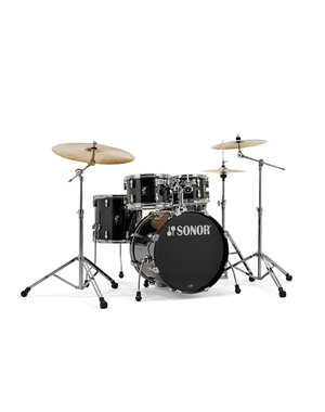 Sonor Sonor AQ1 20'' Studio Birch Drum Kit, Piano Black with HS 2000 Hardware Pack