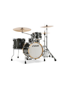 Sonor Sonor AQX 16” Jungle Drum Kit, Black Midnight Sparkle