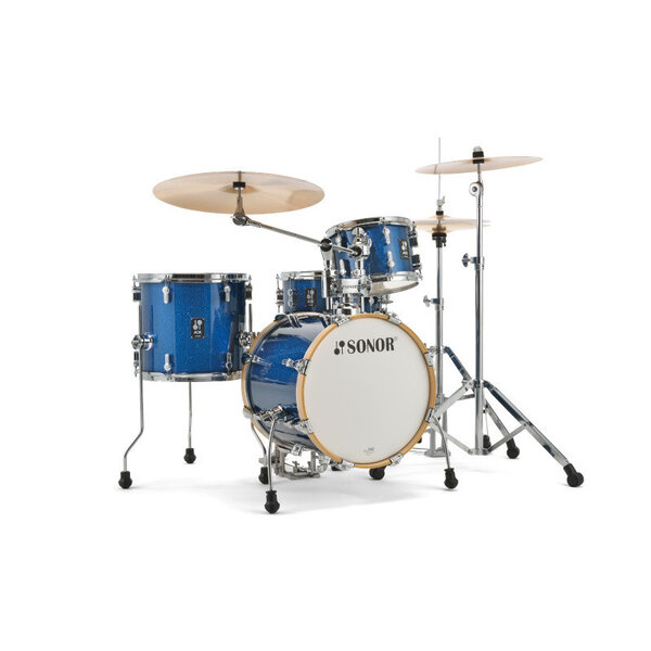 Sonor Sonor AQX 16” Jungle Drum Kit, Blue Ocean Sparkle