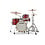 Sonor Sonor AQX 16” Jungle Drum Kit, Red Moon Sparkle