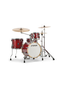 Sonor Sonor AQX 16” Jungle Drum Kit, Red Moon Sparkle
