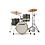 Sonor Sonor AQX 18” Jazz Drum Kit, Black Midnight Sparkle