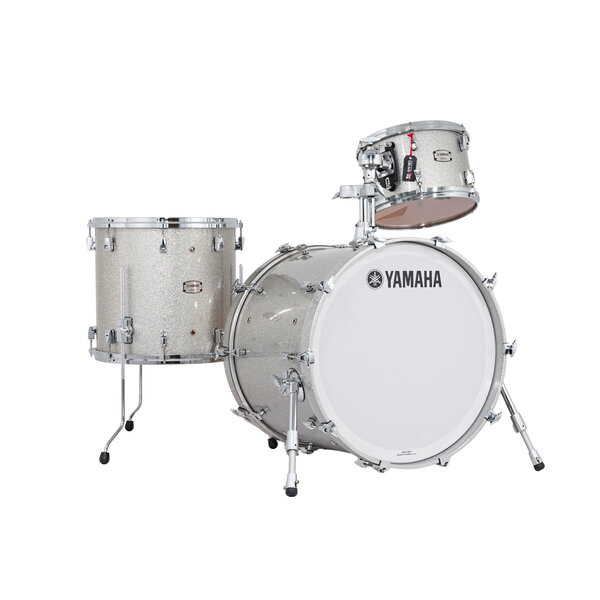 Yamaha Yamaha Absolute Hybrid Maple 22" Drum Kit, Silver Sparkle