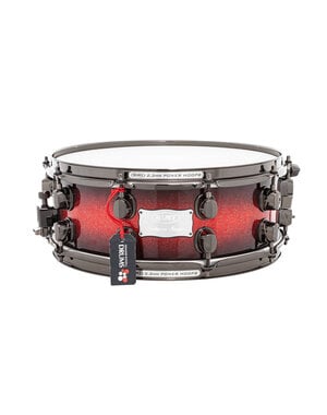 Mapex Mapex Saturn III 14" x 5.5"  Snare Drum, Supernova Red Burst