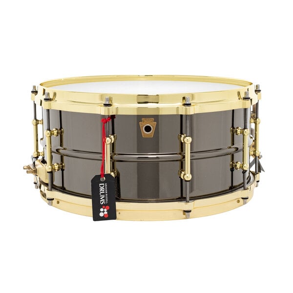 Ludwig Ludwig Black Beauty 14" x 6.5" Snare Drum w/Tube Lugs & Gold Hardware