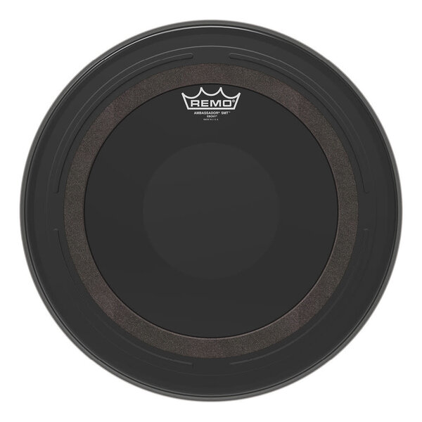 Remo Remo 16" Ebony Ambassador SMT Tom Drum Head