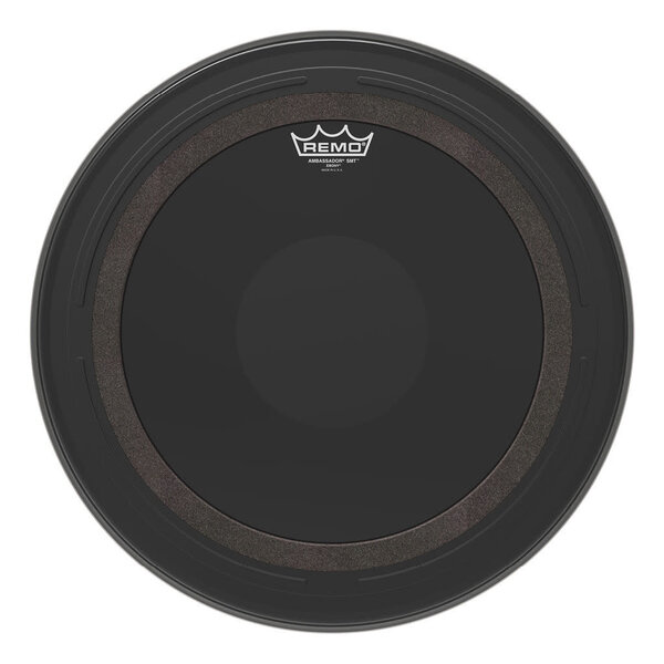 Remo Remo 18" Ebony Ambassador SMT Drum Head