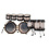 Pearl Pearl Vision 22" Birch Drum Kit, Black Burst