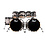 Pearl Pearl Vision 22" Birch Drum Kit, Black Burst