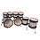 Pearl Pearl Vision 22" Birch Drum Kit, Black Burst