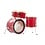 Yamaha Yamaha PHX 22" Drum Kit, Gloss Garnet Ash w/Gold Hardware