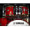 Yamaha Yamaha PHX 22" Drum Kit, Gloss Garnet Ash w/Gold Hardware