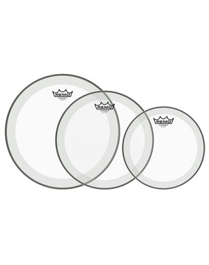 Remo Remo Powerstroke 4 Clear Tom Head Pack (10'',12'',14'')