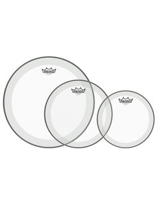 Remo Remo Powerstroke 4 Clear Tom Head Pack (10'',12'',16'')