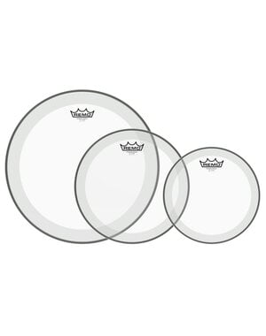 Remo Remo Powerstoke 4 Clear Tom Pack (10'',12'',16'')