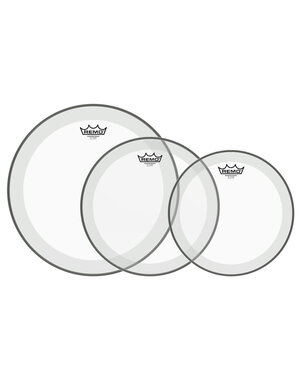 Remo Remo Powerstroke 4 Clear Tom Head Pack (12'',13'',16'')