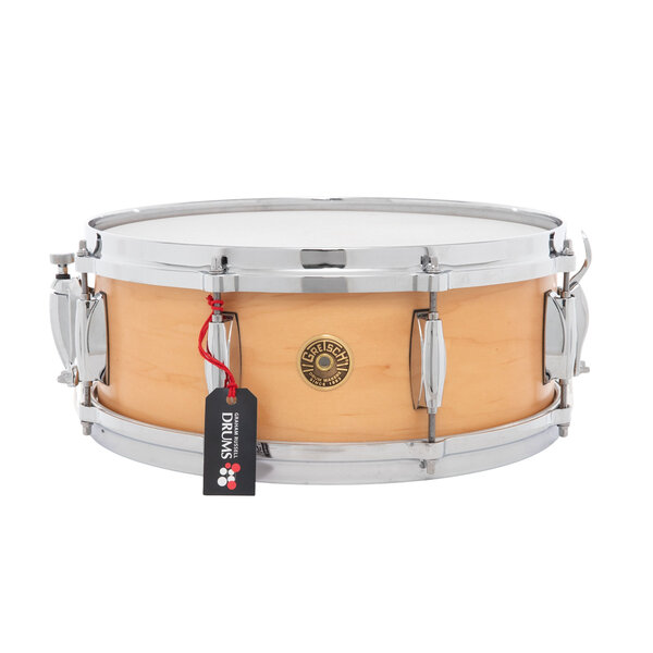 Gretsch Gretsch USA Custom 14" x 5.5" Snare Drum, Satin Natural