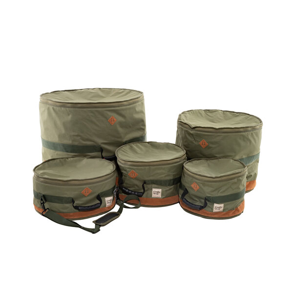 Tama Tama PowerPad Designer Drum Case Set, Moss Green