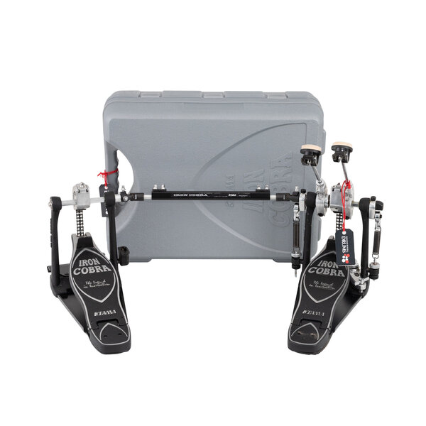 Tama Tama Iron Cobra Power Glide Double Bass Drum Pedal & Case