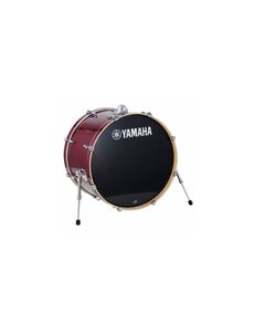 Yamaha Yamaha Stage Custom 18" x 15" Bass Drum, Cranberry Red
