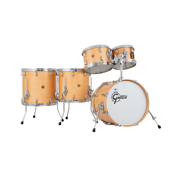 Gretsch Gretsch USA Custom 18" Drum Kit, Satin Natural