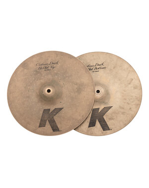 Zildjian Zildjian K Custom 13" Dark Hi Hat Cymbals