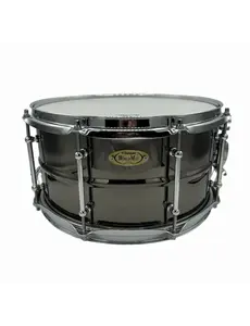 World Max WorldMax Black Brass 13” x 7” Snare Drum