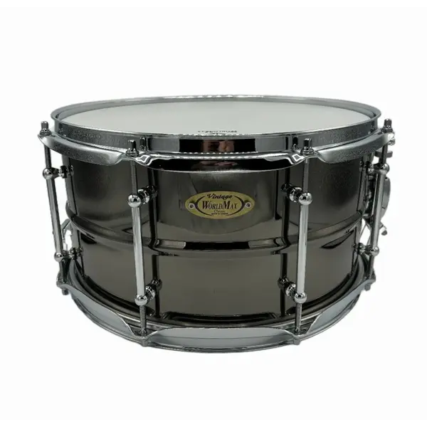 World Max WorldMax Black Brass 13” x 7” Snare Drum
