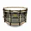 World Max WorldMax Black Brass 14” x 6.5” Snare Drum W/ Aztec Gold Hardware