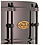 World Max WorldMax Black Brass 14” x 8” Snare Drum W/ Black Hardware