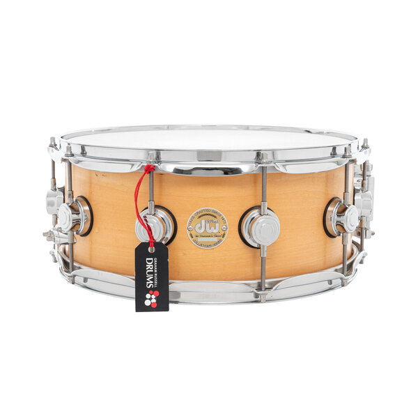 DW Drums DW Collectors 14" x 6" Maple Snare Drum, Satin Natural