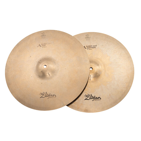 Zildjian Zildjian Avedis 15" Sweet Brilliant Hi Hat Cymbals