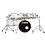 Yamaha Yamaha Stage Custom 20" Drum Kit, Classic White