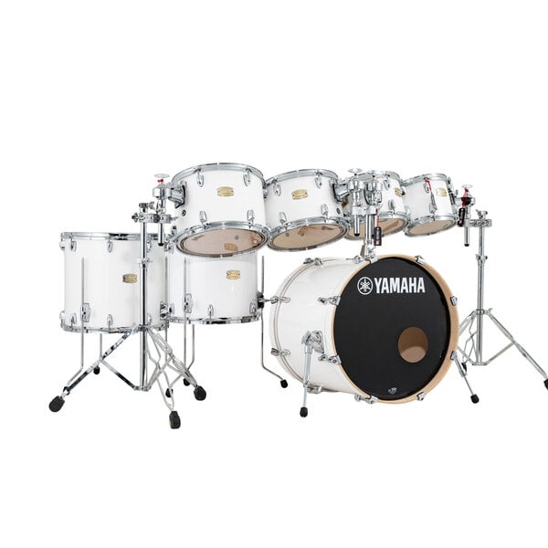 Yamaha Yamaha Stage Custom 20" Drum Kit, Classic White