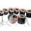 Sonor Sonor Phonic 1875-1975 Centennial Badge 24" Drum Kit, Black