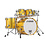 Sonor Sonor SQ2 22" Birch Drum Kit, Gold Sparkle High Gloss