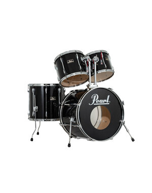 Pearl Pearl Export 22" Drum Kit, Jet Black
