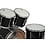 Pearl Pearl Export 22" Drum Kit, Jet Black
