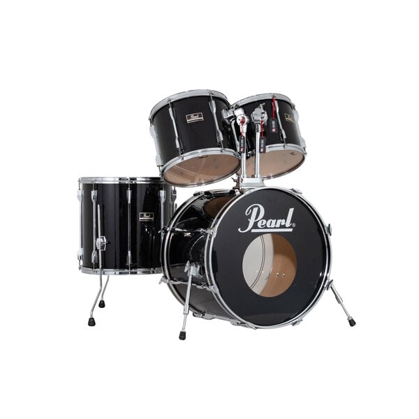 Pearl Pearl Export 22" Drum Kit, Jet Black